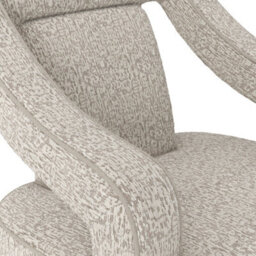 Wyld Haus Letterkenny Upholstered Cream Chenille Armchair - thumbnail 6