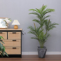 Darphe Artificial Plant Home Indoor And Outdoor Decoration Palm Tree Potted Plant Height 150Cm - thumbnail 2
