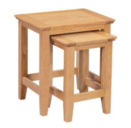 Hallowood Furniture Hereford Nest Of 2 Tables