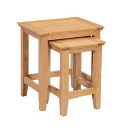 Hallowood Furniture Hereford Nest Of 2 Tables - thumbnail 9