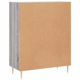 Berkfield Sideboard Grey Sonoma 69.5X34X90 Cm Engineered Wood - thumbnail 8