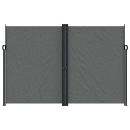 Walplus Retractable Side Awning Garden Sun Shade Canopy Gazebo For Back Door, Porch, Patio Anthracite 220X1000 Cm - thumbnail 3