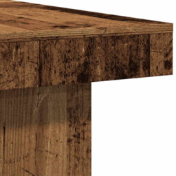 Berkfield Coffee Table Old Wood 90X90X28 Cm Engineered Wood - thumbnail 7