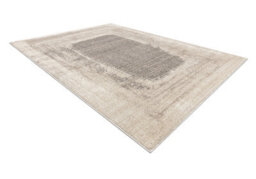 RugsX Carpet Fusion 8256 Cream Beige - Frame, Vintage, Modern, Abstract 140X190 Cm - thumbnail 1