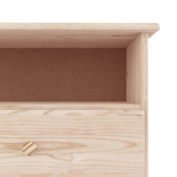 Berkfield Tv Cabinet With Drawers Alta 100X35X41 Cm Solid Wood Pine - thumbnail 7