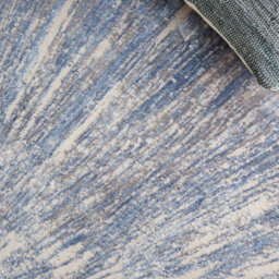 Blue Grey Rug, Abstract Optical/ (3D) Rug, Modern Rug, Blue Grey Rug For Bedroom, Hallway, & Dining Room-160Cm X 221Cm - thumbnail 3