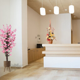 Pegdev - Pdl 120Cm Artificial Pink Blossom Tree With Woven Effect Composite Planter For Indoor & Sheltered Outdoor Use - thumbnail 4