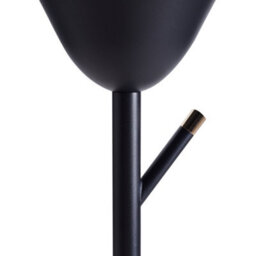 Living And Home 161Cm H Black Metal Floor Lamp For Living Room, Bedroom  Reading Light ,foot Switch E14 - thumbnail 6