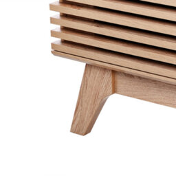 Beliani Retro Tv Stand Toledo Brown - thumbnail 9