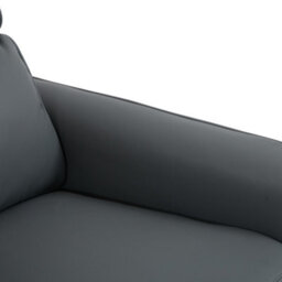 More4Homes Madrid 2 Seater W Console Manual Recliner Air Leather Sofa (Grey) - thumbnail 6