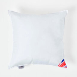 "Homescapes Luxury Super Microfibre Cushion Pad Inserts 55 X 55 Cm (22 X 22"") Perfect Bounce Back, Hypoallergenic Cushion Inners"