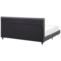 Beliani Waterbed Fabric Albi 180 X 200 Cm (Eu Super King) Grey - thumbnail 7