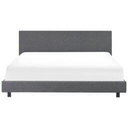 Beliani Waterbed Fabric Albi 180 X 200 Cm (Eu Super King) Grey - thumbnail 6
