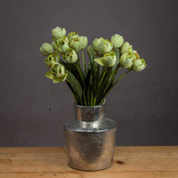 Hill Interiors Uk Homeliving Artificial Green Tulip - thumbnail 1