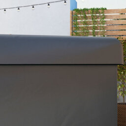 Outsunny Patio Swing Chair Cover Garden Furniture Protector 215X155X150Cm Grey - thumbnail 8