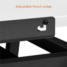 Yaheetech Drawing Table And Stool Set With Adjustable Angles White - thumbnail 5