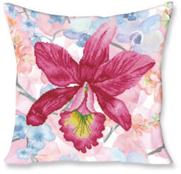 Groves Of Thames Pillow S/garden Crim - Diamond Painting Kit: Pillow: Sparkle Garden: Pink - Diamond Dotz