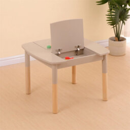 Furniturehmd Toddler Multi-Use Table With Hidden Storage,children's Versatile Activity Table For Dining Room And Playroom - thumbnail 2