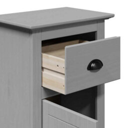 Berkfield Durable Bathroom Cabinet Bodo Grey 44X30X90 Cm - thumbnail 7