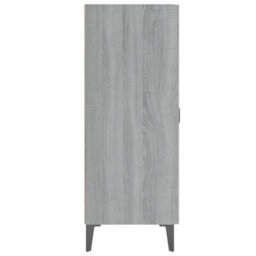 Berkfield Sideboard Grey Sonoma 69.5X34X90 Cm Engineered Wood - thumbnail 6