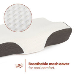 Livivo Memory Foam Neck Contour Pillow - thumbnail 6