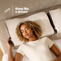 Livivo Memory Foam Neck Contour Pillow - thumbnail 2