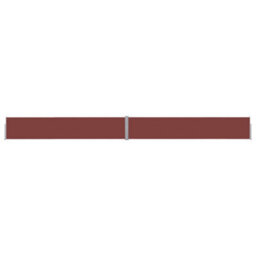 Berkfield Patio Retractable Side Awning 170X1200 Cm Brown - thumbnail 2