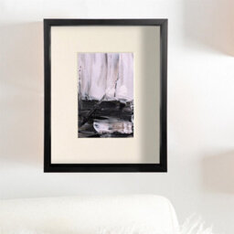 "Nicola Spring 8 X 10"" Deep Photo Frames - Black/ivory Mount - 3D Deep Box Picture Frame Display Case (4 X 6"" Mount) X2" - thumbnail 6
