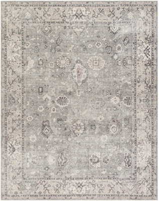 Livabliss Becki Owens Davina-Vintage Grey Brown Traditional Boho Living Dining Bedroom Rug 200 X 275 Cm Easy Care, Non Shedding - image 1