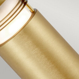 Luminosa Lighting Elstead Newbrighton Outdoor Pedestal Light Antique Brass, Ip55 - thumbnail 3