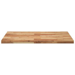 Berkfield Desk Top Oil Finished 100X80X4 Cm Solid Wood Acacia - thumbnail 4