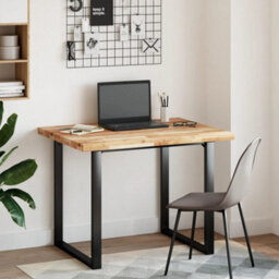 Berkfield Desk Top Oil Finished 100X80X4 Cm Solid Wood Acacia - thumbnail 2