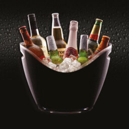 Barcraft Black Acrylic Drinks Pail / Cooler - thumbnail 2