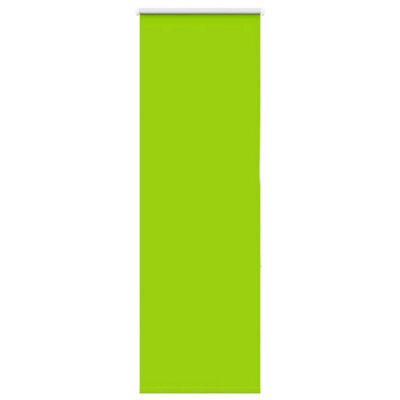Berkfield Roller Blind Blackout Leaves Green 60X175 Cm Fabric Width 55.7 Cm Polyester - image 1