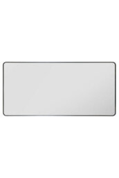 "Mirroroutlet  Angulis - Black Aluminium Metal Curved Edge Full Length Wall Leaner Mirror 68""x33"" (174X85Cm)" - thumbnail 5
