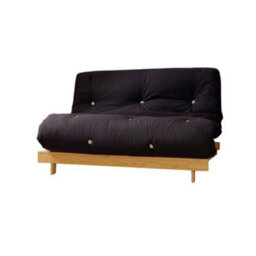 Comfy Living 4Ft Futon Set In Navy