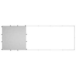 Berkfield Dog Kennel Silver 330X110X110 Cm Steel - thumbnail 4