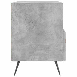 Berkfield Modern Bedside Cabinets 2 Pcs Concrete Grey 40X35X47.5 Cm Engineered Wood - thumbnail 7