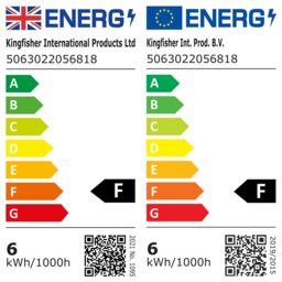 GoodHome Drexler Chrome Effect Fixed Led Fire-Rated Neutral White Downlight Ip65, Pack Of 10 - thumbnail 5