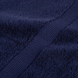Berkfield Premium Guest Towels Solund 2Pcs Navy Blue 30X50Cm 600Gsm - thumbnail 7