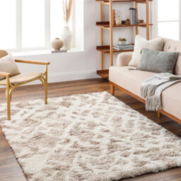 Livabliss Urban Shaggy-Modern Beige Brown Ivory Cream Soft Plush Pile Living Bedroom Rug 200 X 290 Cm Easy Care, Non Shedding - thumbnail 2