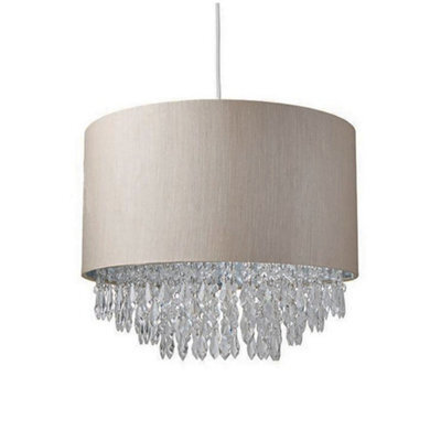 K Living Waverly Beaded Droplet Chandelier Pendant Ceiling Shade - image 1