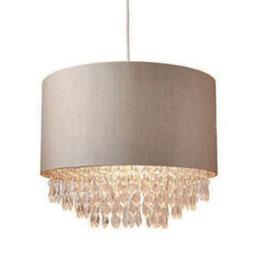 K Living Waverly Beaded Droplet Chandelier Pendant Ceiling Shade - thumbnail 4