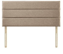 "Slumbre Eton Chenille 3Ft Single 20"" Headboard -  Cream"