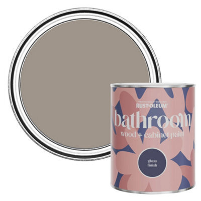 Rust-Oleum Whipped Truffle Gloss Bathroom Wood & Cabinet Paint 750Ml - image 1