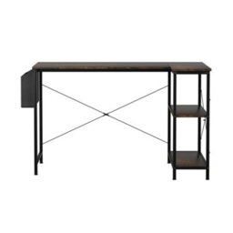 Levede L Shaped Gaming Computer Desk Workstation Study Corner Table Office - thumbnail 3