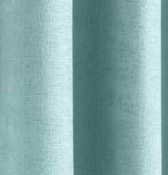 Enhanced Living Vogue Sky Blue 46 X 54 Inch (117X137Cm) Eyelet Thermal Noise Reducing Dim Out Curtains (Pair) - thumbnail 3