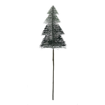 Green Christmas Tree Pick Christmas Decoration
