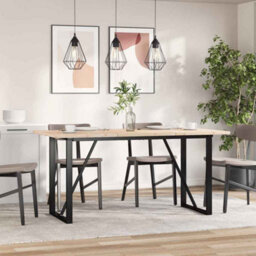 Walplus Table Tops 3 Pcs 80X53X2.5 Cm Rectangular Solid Wood Pine - thumbnail 4