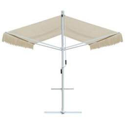 Berkfield Free Standing Awning 600X300 Cm Cream - thumbnail 3